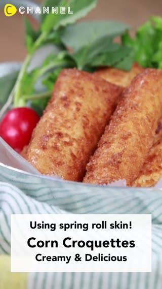 Creamy & Delicious Corn Croquettes!