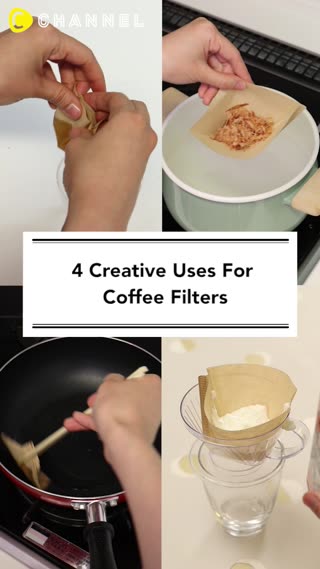 4 Creative Uses For Coffee Filters