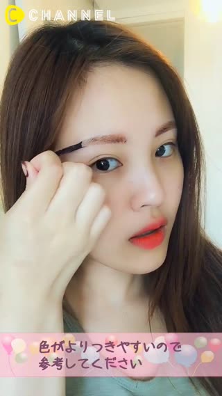 時短メイクに最適ー！1DAYまゆタトゥー！