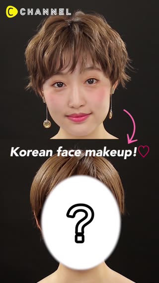 Korean-inspired face makeup♡