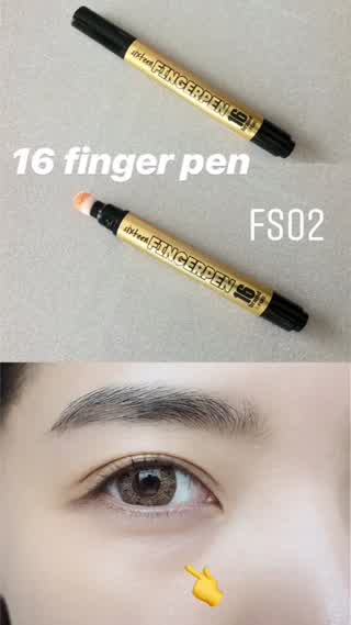 【韓国コスメ】クッションアプリケーター！16フィンガーペンでツヤ感ゲット！