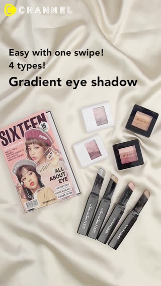 4 Gradation Eye Shadow Item Types