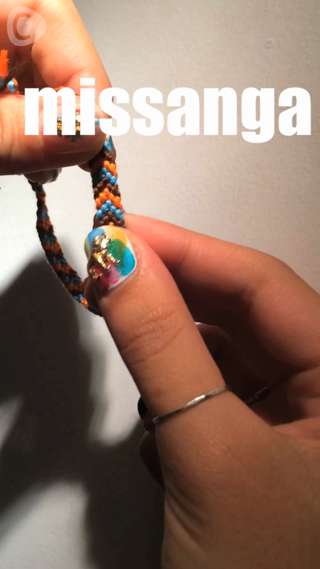 中田クルミ★ミサンガ作りに挑戦しよう！1