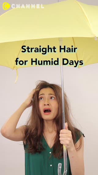 Straight Hair for Humid Days