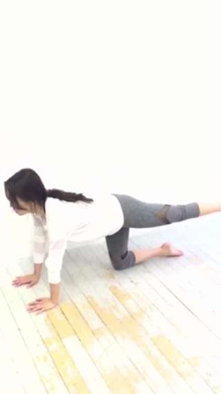 中世古麻衣 〜太もも裏の引き締めとヒップアップ②〜