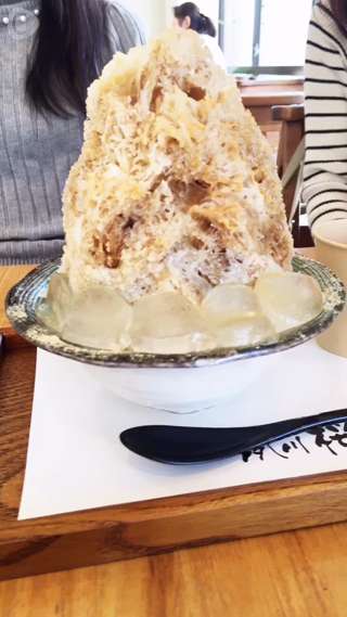 雑誌やテレビで紹介されているかき氷専門店！