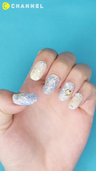 Summer Dome Nail Art