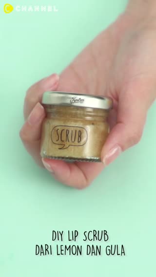 DIY Lip Scrub Dari Lemon dan Gula