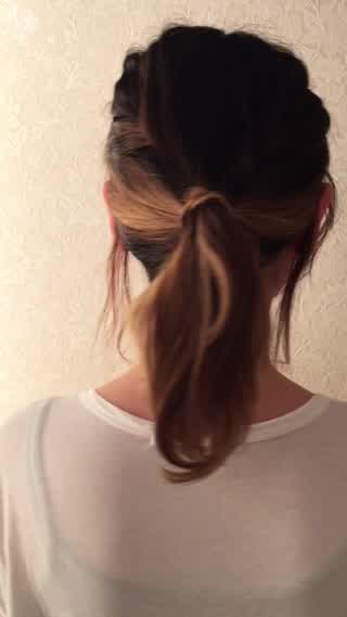 ぎゃくりんぱポニーテールでキュートな印象に！美容師が直伝！