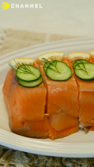 ซูชิแซลม่อนในกล่อง 