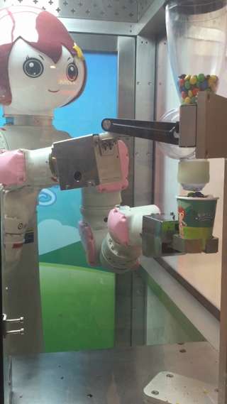 北京の有名店♪ロボットが作ってくれたアイスってどんな味？