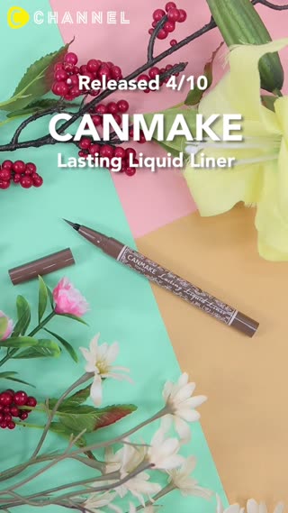 Canmake’s New Ultra-thin liquid liner ♪
