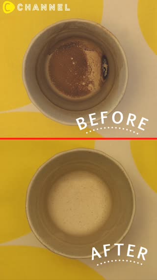 Bersihkan Noda dengan Garam dan Cuka