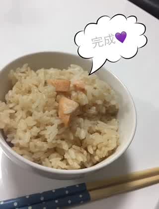余ったお刺身で炊き込みご飯！