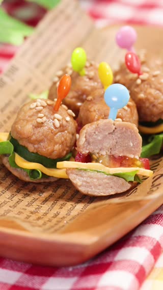 Burger Bakso Mini