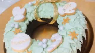 リースケーキ作り