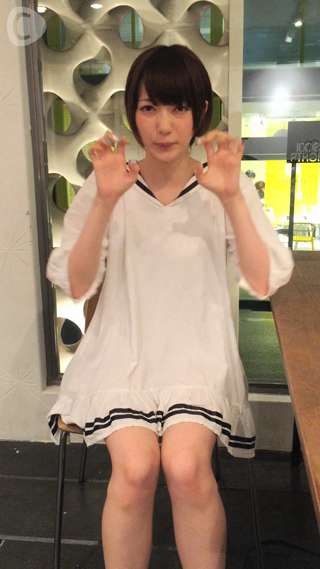 I got my nails done at "HOME" in harajuk