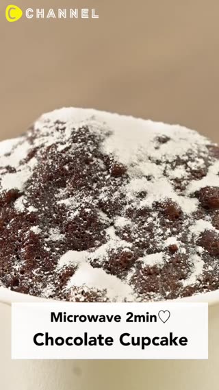 Microwave Recipe: Rich Choco Cupcake