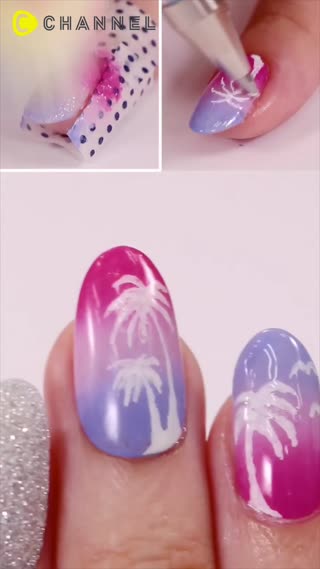 แค่มีปากกาก็เพ้นท์เล็บได้ 