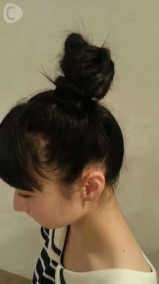 Mai Imai's Musubism: Bun hairstyle