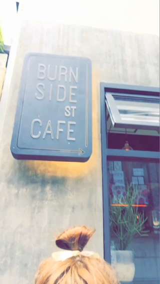 柴田紗希の原宿【バーン サイド ストリート カフェ】の新食感エッグベネディクト！