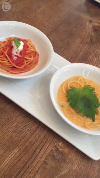 女性に嬉しい！パスタ2種盛り&前菜サラダバーつきランチ@白金