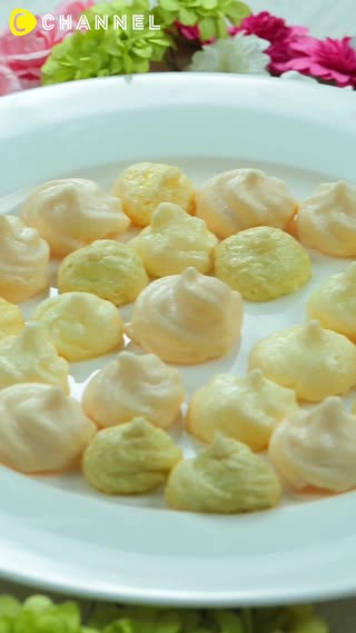 Party Perfect!Colorful Meringue Cookies♡