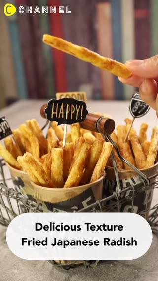 Healthy! How to: Radish Fries