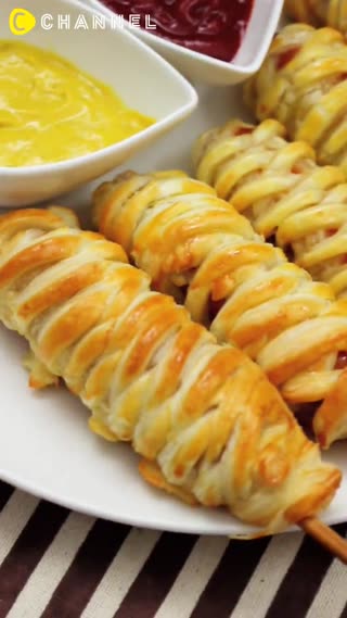 พายไส้กรอกชีสสูตร Super Easy