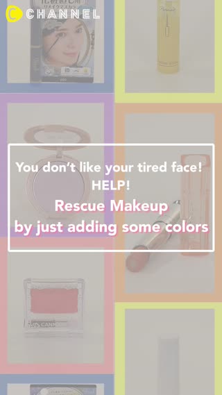 Rescue Makeup by just adding some colors