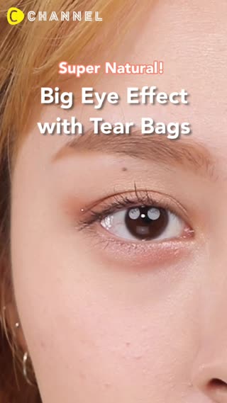 Super Natural! Big Eyes with Tear Bag