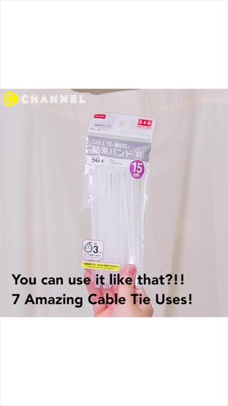 7 Amazing Cable Tie Uses!!
