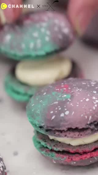 Galaxy Macarons