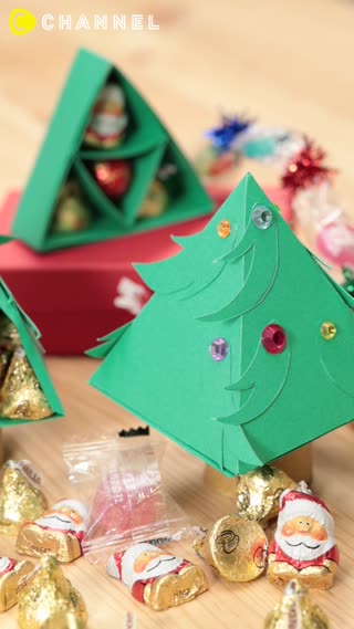 ちょっとした工夫で特別なクリスマスに 立体でおしゃれなクリスマスツリーパッケージ Peachy ライブドアニュース