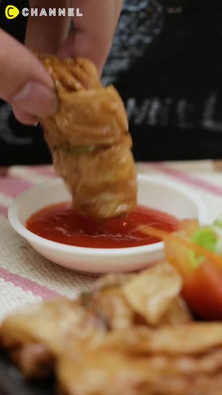 Lumpia Ayam Kulit Tahu