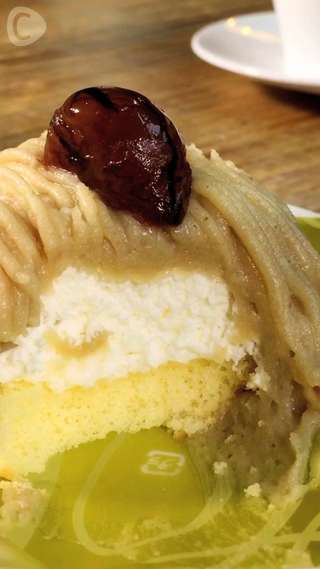 「和栗のモンブラン」でおやつタイム♪