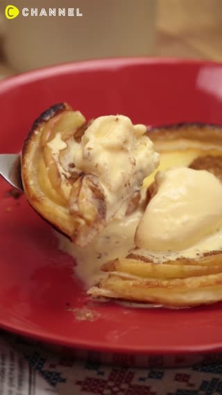 Pie Apel tanpa cetakan