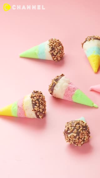 Pastel Delicacy🌈 Steamed Bread Cone