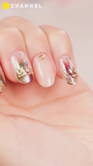 招人緣的～千金小姐風指甲彩繪