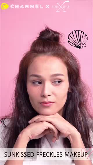 Sunkissed Freckles Makeup