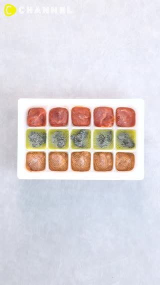  โคะโระเกะจากถาดน้ำแข็ง  อร่อยเบอร์แรง