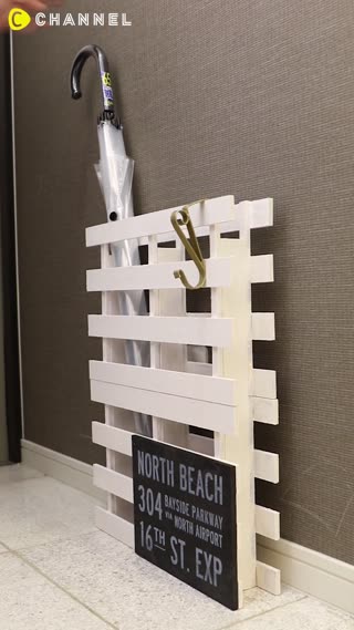 DIY Tempat Rak Payung