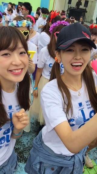 カラフル？泡まみれ？西武園ゆうえんち貸切COLOR GO ROUND!!