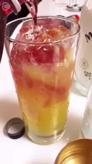 【韓国】女性に大人気！マリブカクテルを作ります♡