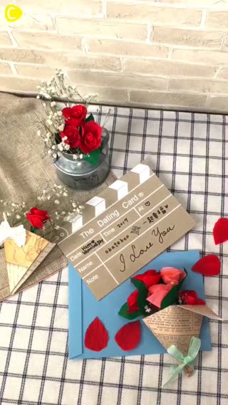 自己做個玫瑰花束吧❤最貼心！情人節的浪漫禮物DIY