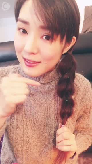 三つ編み風！簡単ヘアアレンジ！