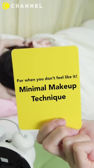 Refreshing Minimal Makeup Routine