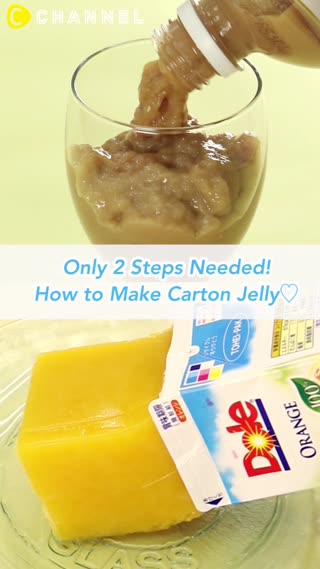How to Make Carton Jelly♡