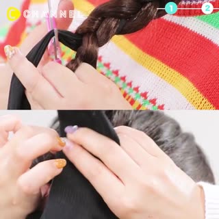 Socks&Stockings! Hair Arrangement Hacks
