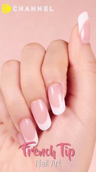 ต่อเล็บเฟรนช์ทิปส์แบบแนทเชอรัล